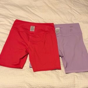 Girlfriend Bike Short XL bundle Geranium Pink and Petal Lilac